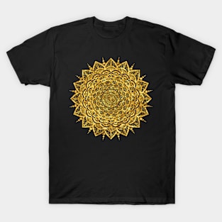 Mandala gold T-Shirt